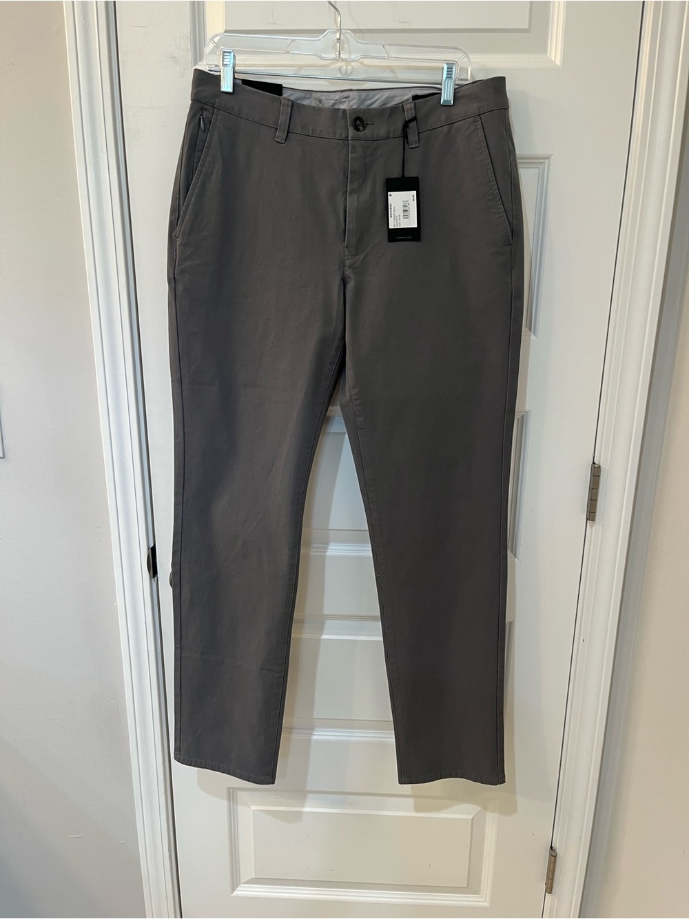 NWT!!!! Bonobos Stretch Washed Chino Graphites 32x32 Slim Fit Grey Casual